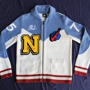 Nike Phil knight pro club varsity letterman limited edition cardigan sweater S